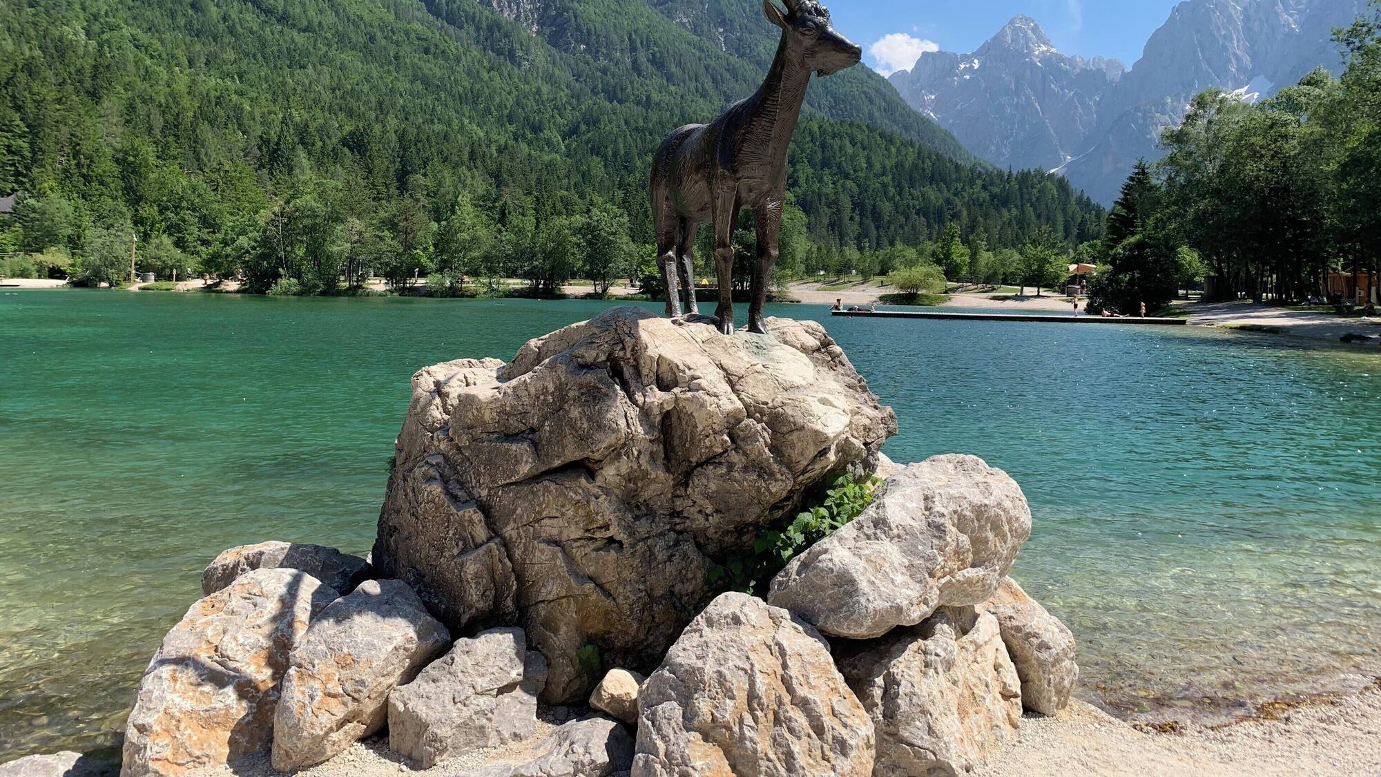 Beautiful Julian Alps in Slovenia when we stayed in Kranjska Gora.