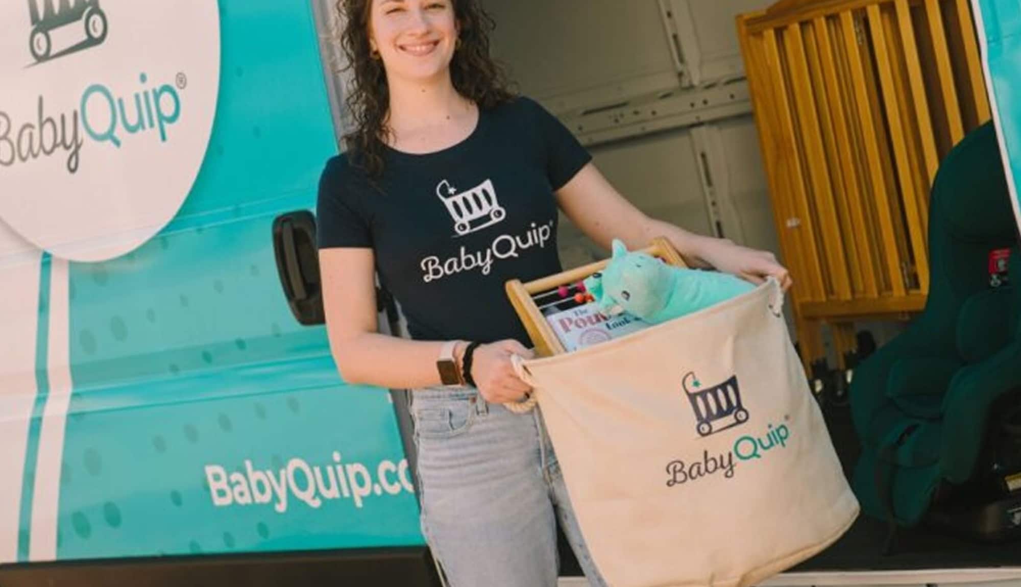 "Baches that make a splash Get 10% off BabyQuip"